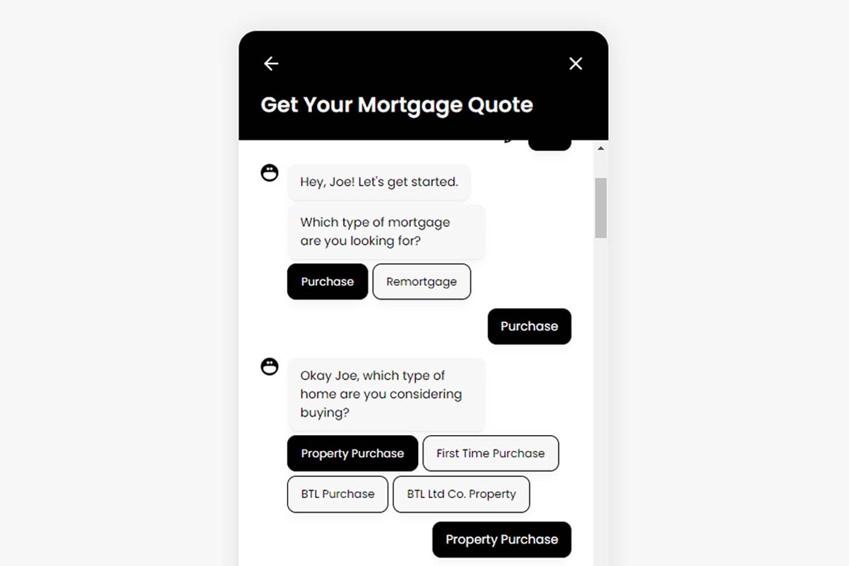 Mortgage Quote Chatbot